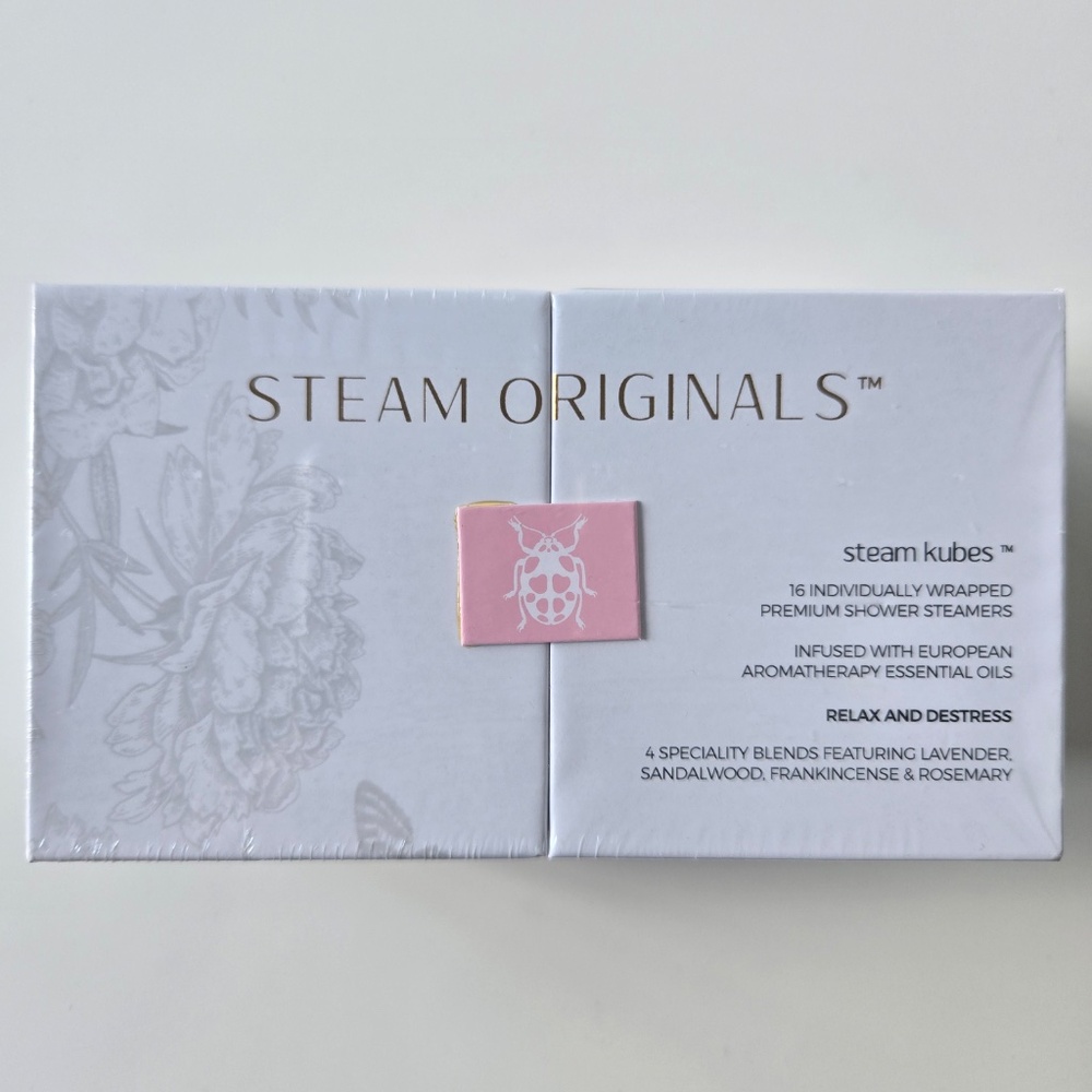 16CT Steam Originals Aromatherapy Shower Steamers Relax & Destress Kubes